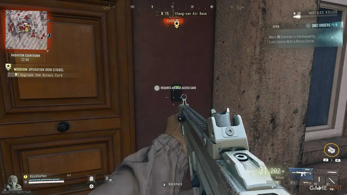 How to Get the Air Base Access Card in DMZ (5)