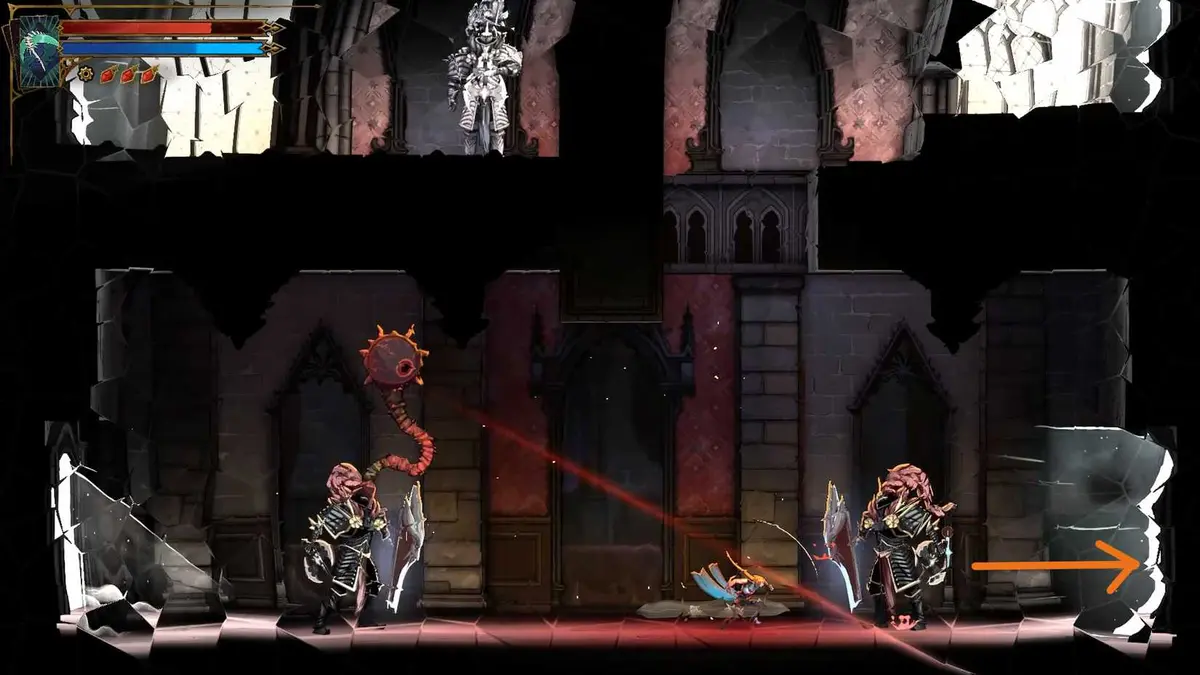 how to navigate hall of mirrors guide 12 in Castlevania Belmont's Curse
