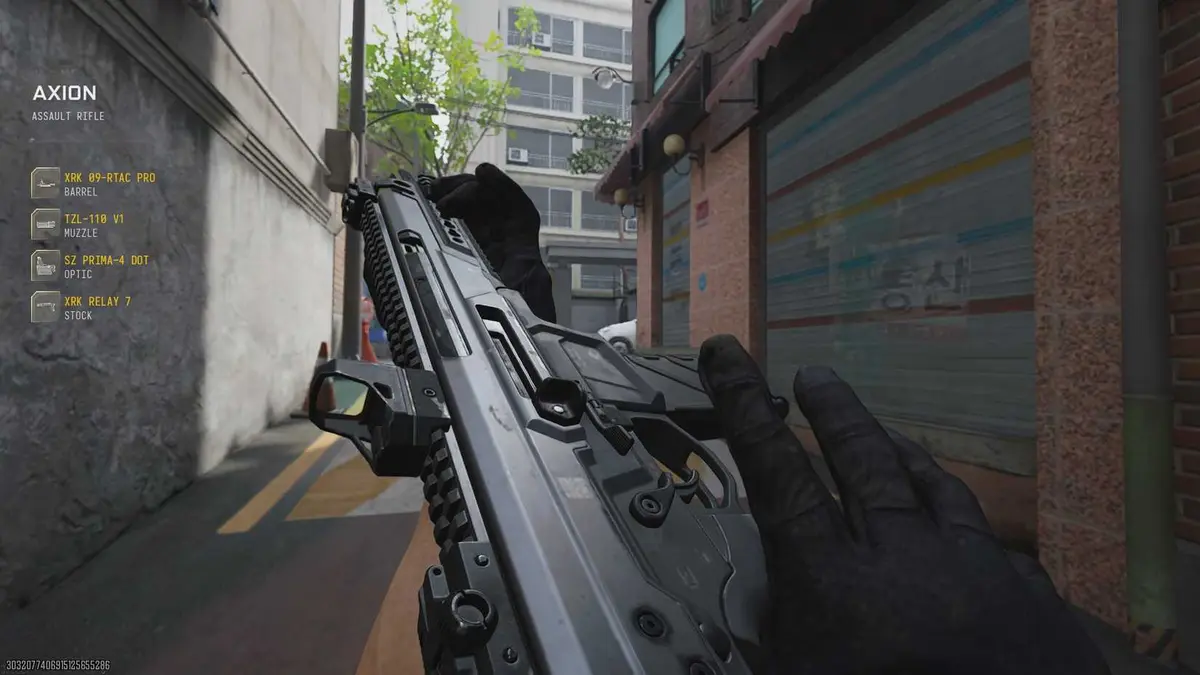 CoD MW4 Axion inspect