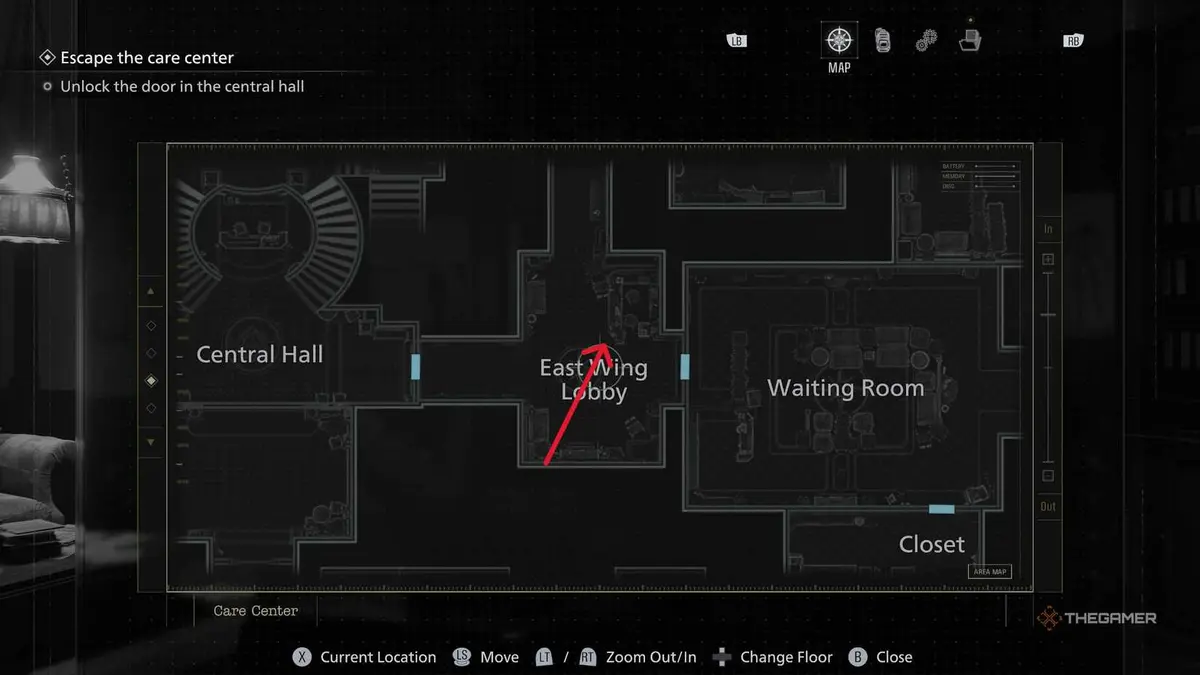 A player finding all Mr Raccoon statues in Resident Evil Requiem.