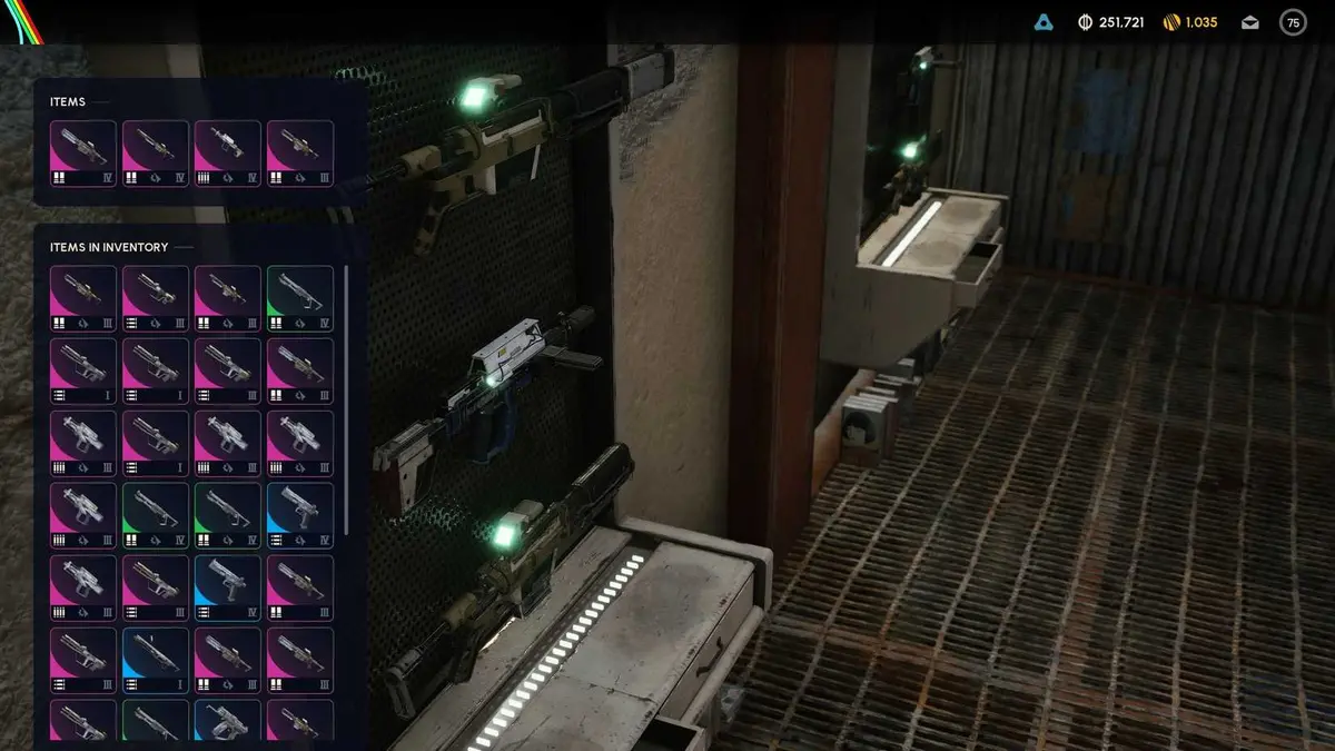 ARC Raiders Decorate Polished Weapon Rack