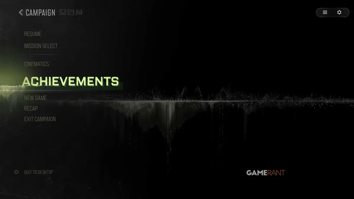 Modern Warfare 4 Campaign Achievements