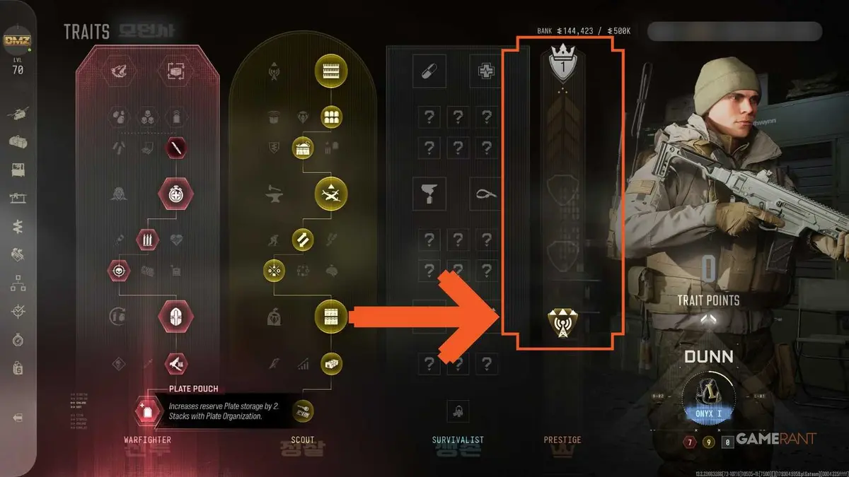 How Do Prestige Traits Work in MW4 DMZ