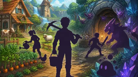 В Steam выйдет симулятор жизни в стиле Stardew Valley