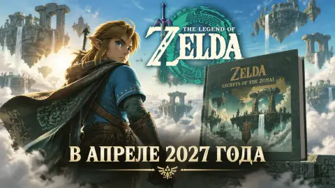 Артбук Zelda Secrets of the Zonai выйдет в апреле 2027 года