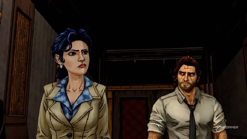 Wolf Among Us Remastered Ch 1 Bigby and Snow
