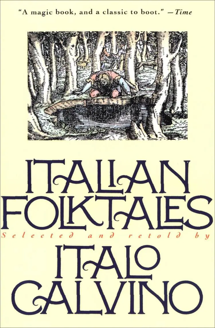 The cover of Italian Folktales by Italo Calvino