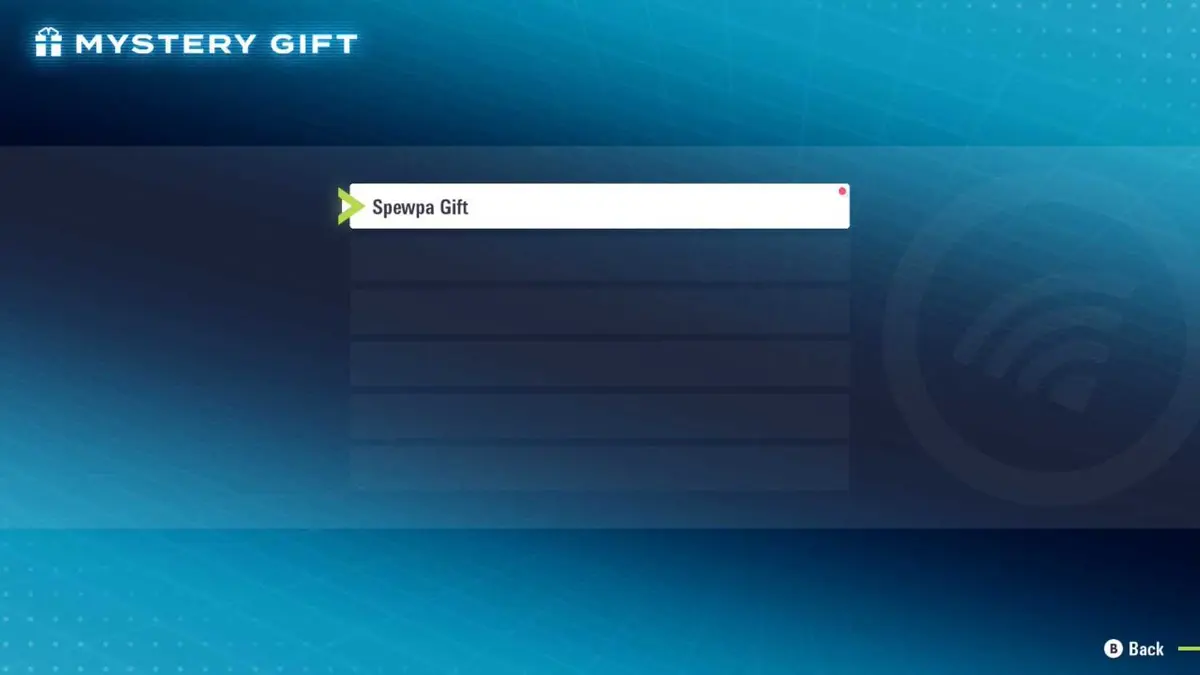 spewpa gift pokemon legends z-a
