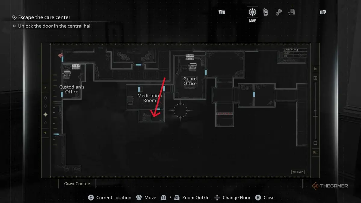 A player finding all Mr Raccoon statues in Resident Evil Requiem.