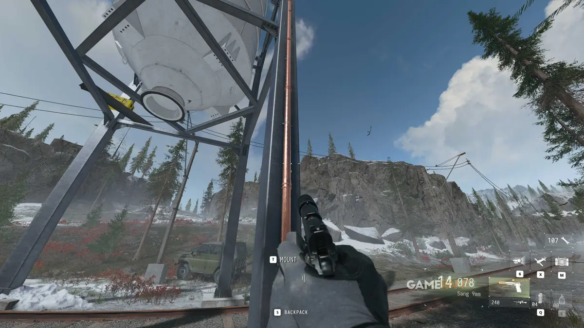 Train Track Yellow Crate - Stranded - Location - Modern Warfare 4 - 1