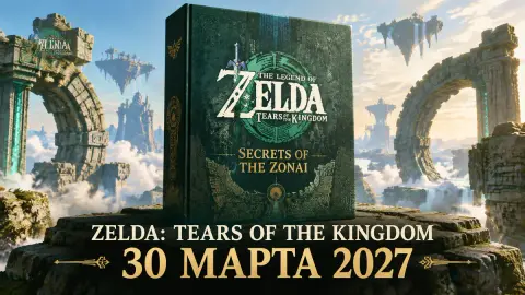 Книга по Zelda: Tears of the Kingdom выйдет 30 марта 2027