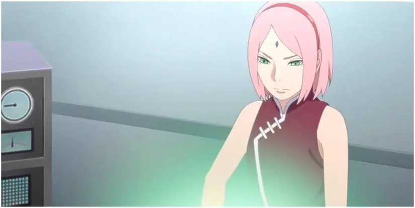 Sakura Using Medical Ninjutsu in Boruto