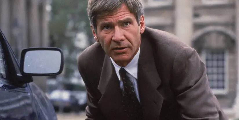 Harrison Ford as Jack Ryan in Patriot Games