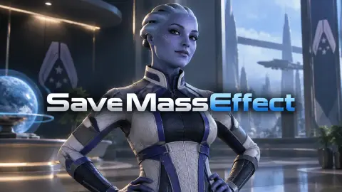У офиса EA в Мадриде появилось граффити SaveMassEffect