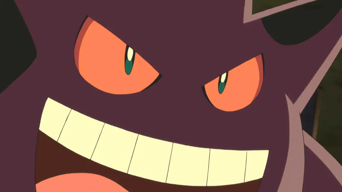 Gengar closeup pokemon