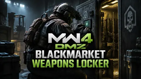 Где найти Blackmarket Weapons Locker в MW4 DMZ