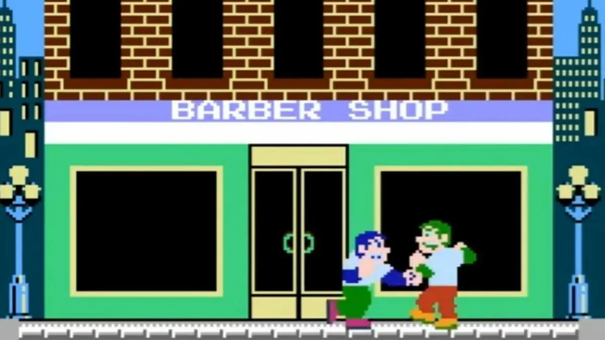 Urban Champion NES gameplay