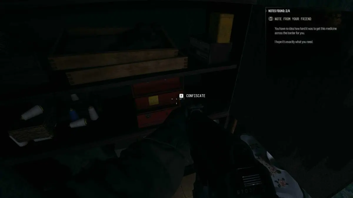 Inside the lockbox in Modern Warfare 4.
