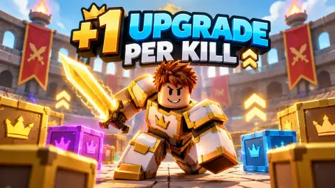 Коды +1 Upgrade Per Kill в Roblox: рабочий промокод WELCOME