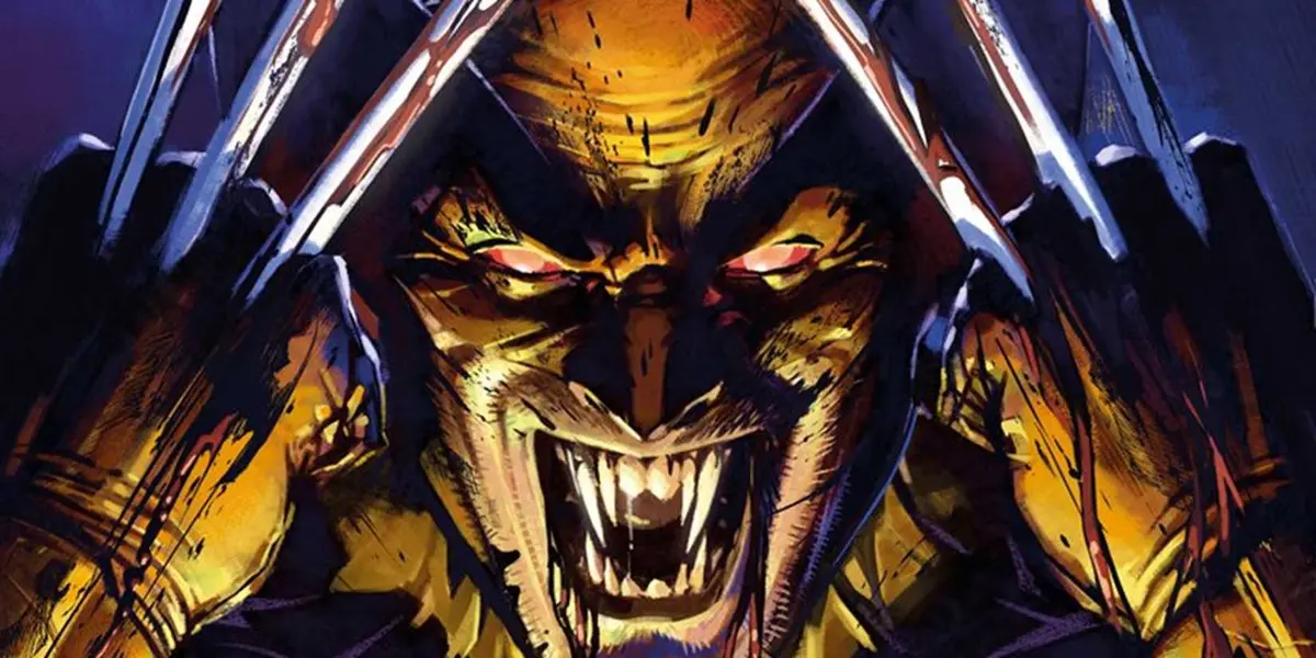 Wolverine as a vampire