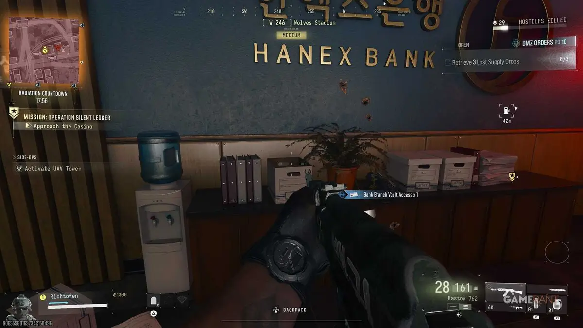 How to Find and Open the Hanex Branch Bank in Wolves Stadium