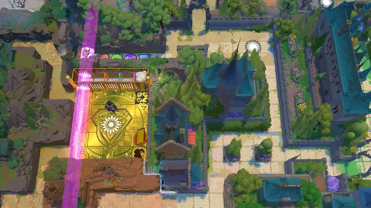 HxB gold room in Order of the Sinking Star.