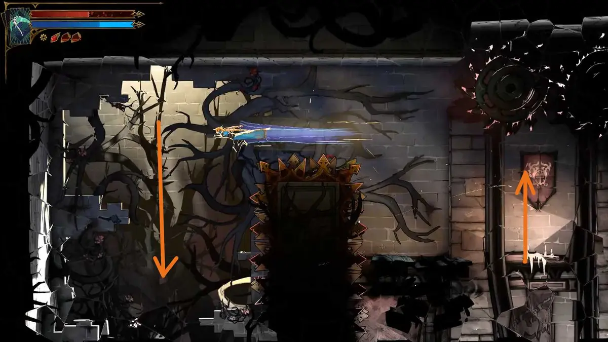 how to navigate hall of mirrors guide 19 in Castlevania Belmont's Curse