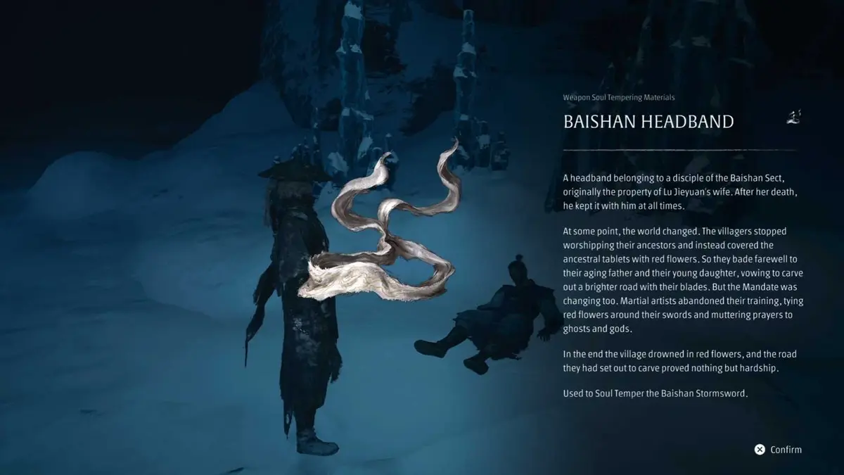 Baishan Headband Phantom Blade Zero