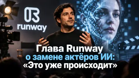 Глава Runway о замене актёров ИИ: «Это уже происходит»