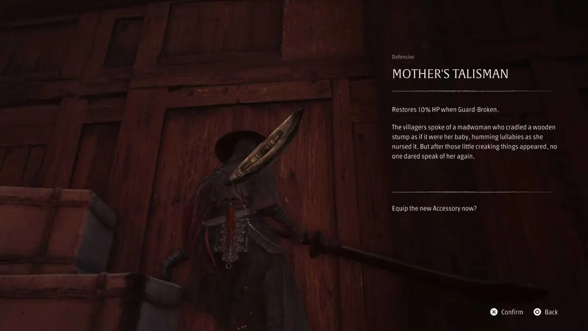 Mother's Talisman Dream of Motherhood Phantom Blade Zero