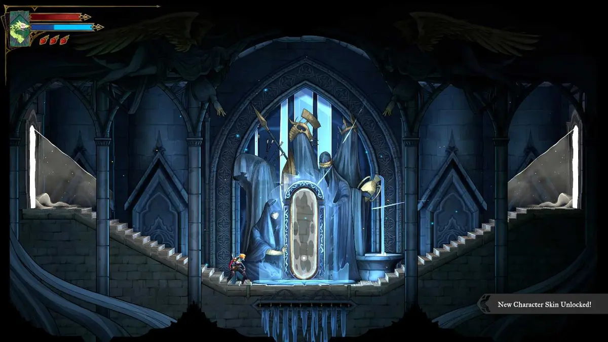 Castlevania Belmont's Curse unlocking the Sonia skin