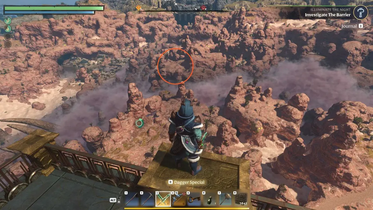 Enshrouded Iron Ore cave location