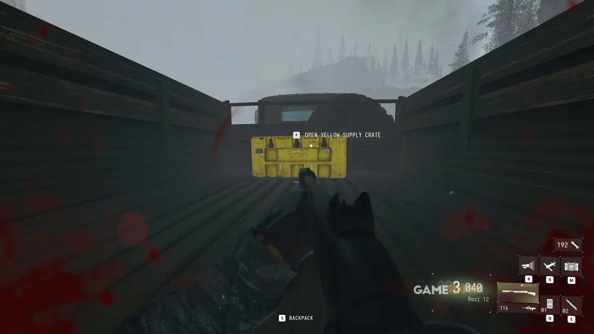 Cargo Truck Yellow Crate - Stranded - Location - Modern Warfare 4 - 2