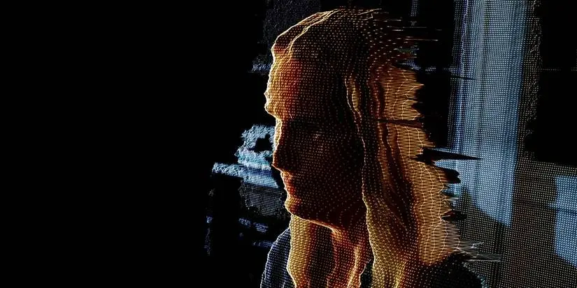 A man in TV static in Zero Days