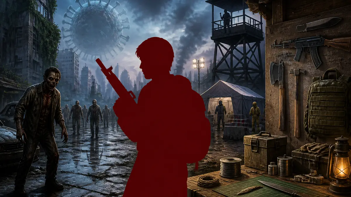 Викторина Name That Game с вопросами о видеоиграх про выживание и зомби