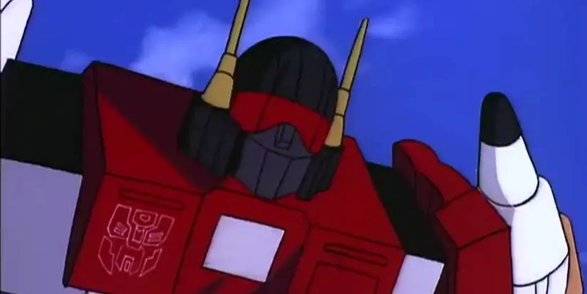 Superion is in combined form in the G1 Transformers cartoon.