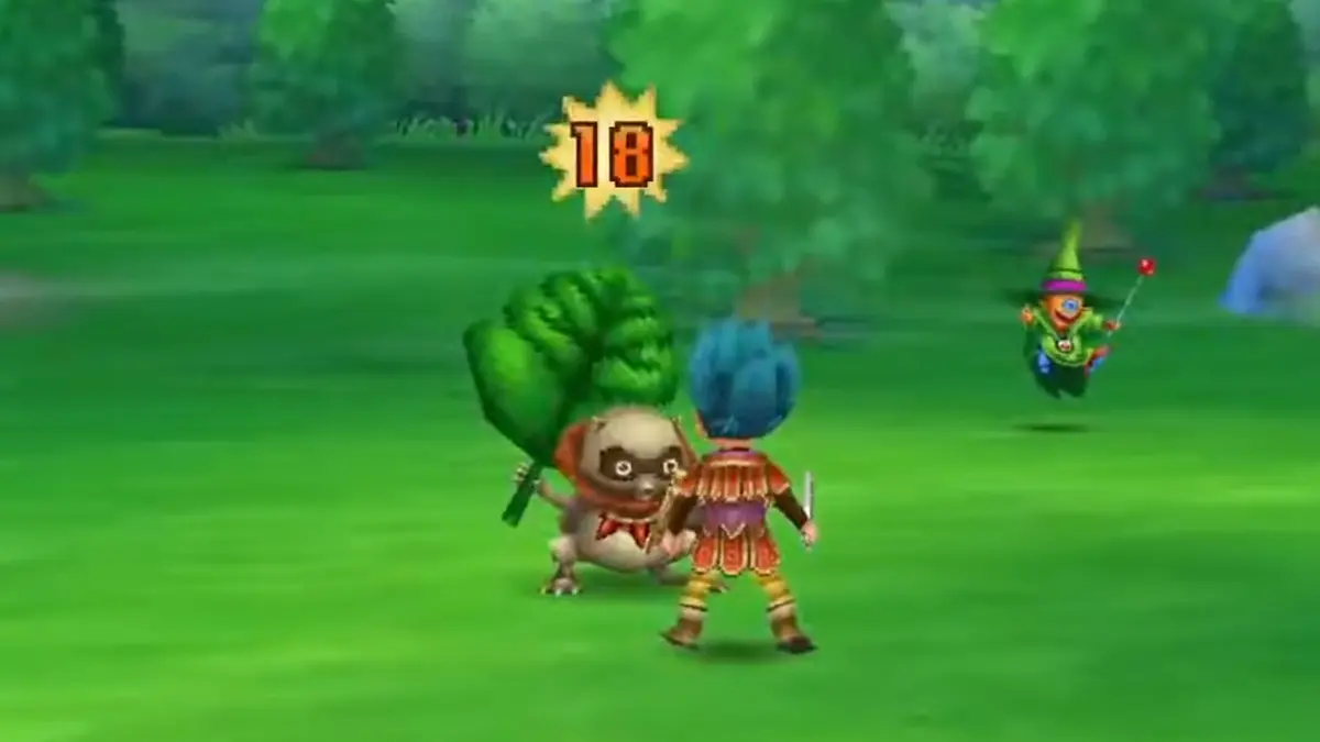 Dragon Quest 9 gameplay