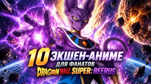 10 экшен-аниме для фанатов Dragon Ball Super: Beerus