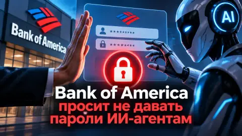 Bank of America просит не давать пароли ИИ-агентам
