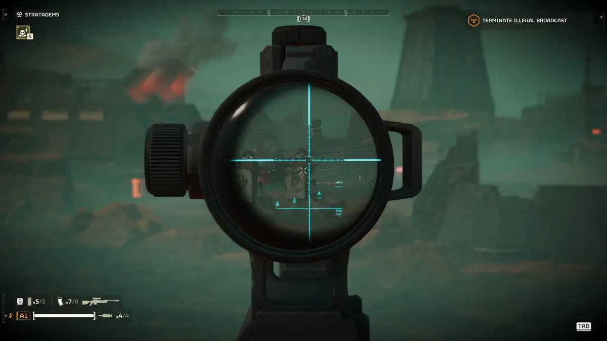 HD2 Sightliner penetrating a Devastator shield