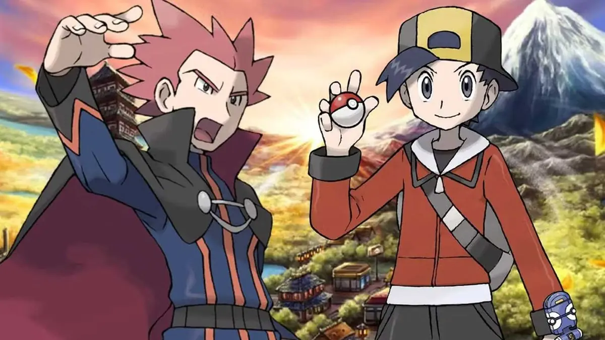 Lance and Ethan from Pokemon HeartGold and SoulSilver.