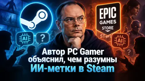 Автор PC Gamer объяснил, чем разумны ИИ-метки в Steam