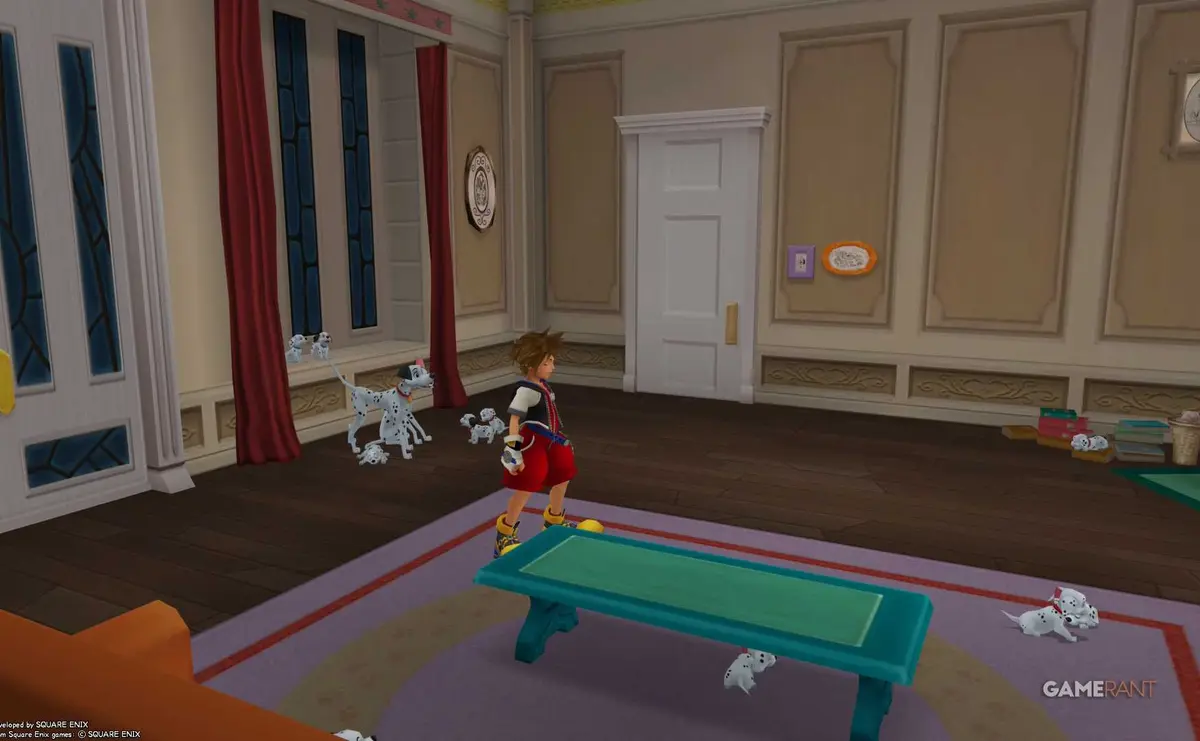 Pongo and Perdita in Kingdom Hearts Final Mix