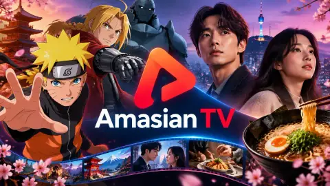 Сервис Amasian TV бесплатно показывает аниме и дорамы
