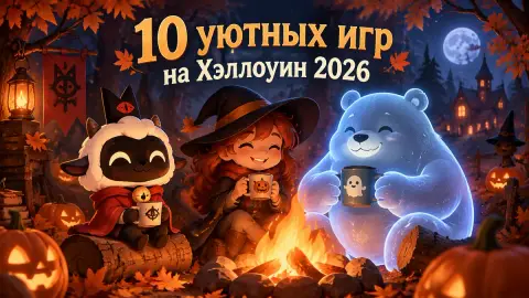 10 уютных игр на Хэллоуин 2026 — жутковато, но мило