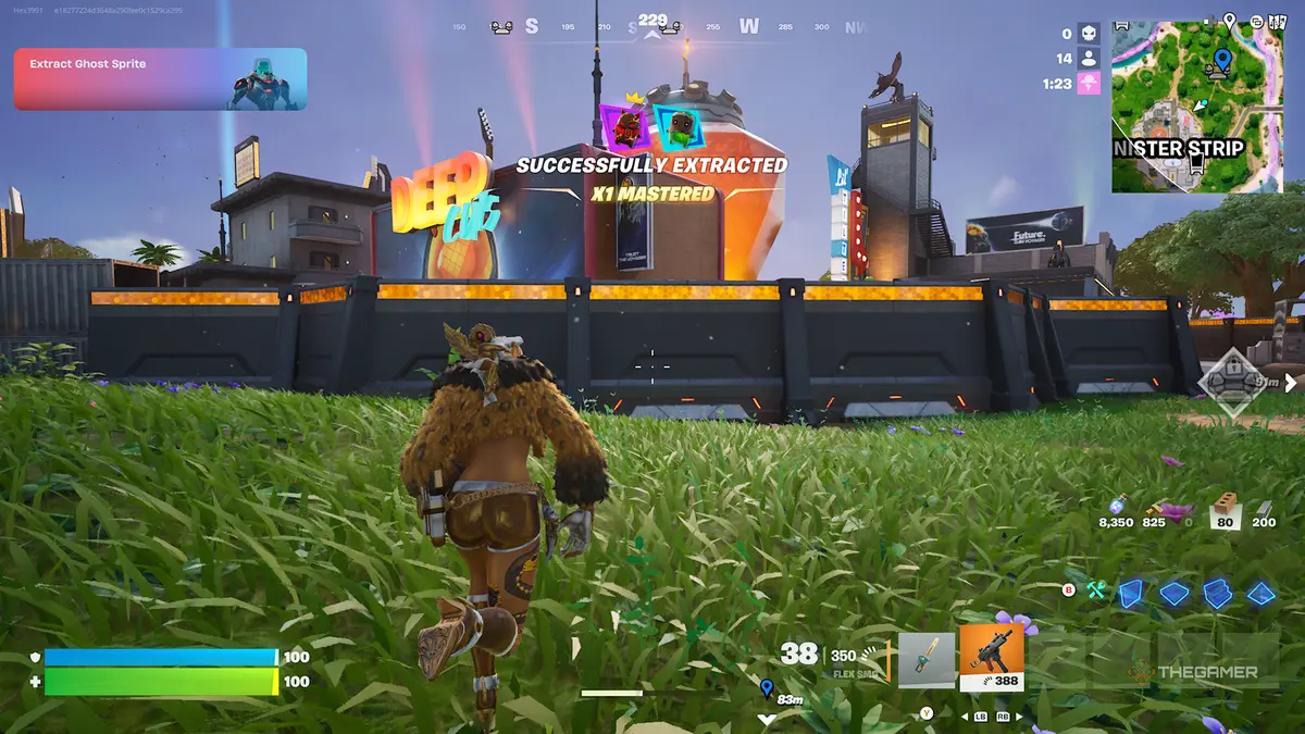 Fortnite mastered a Sprite.