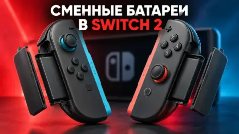 Сменные батареи в Switch 2 появятся по всему миру