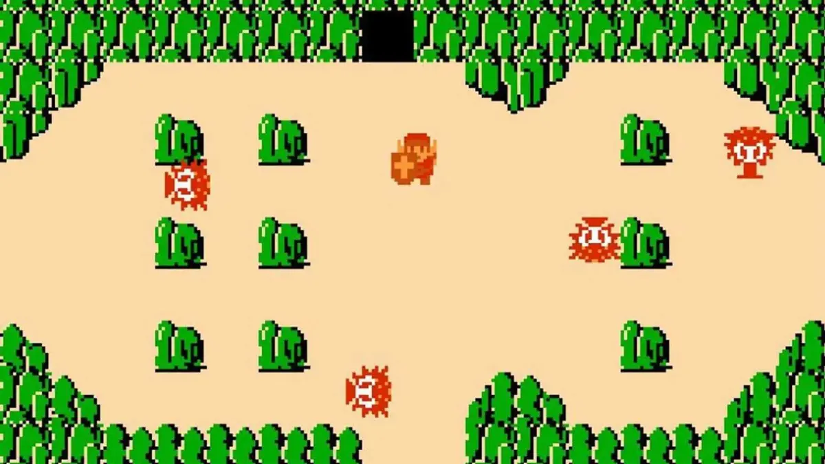 The Legend of Zelda 1986 NES gameplay