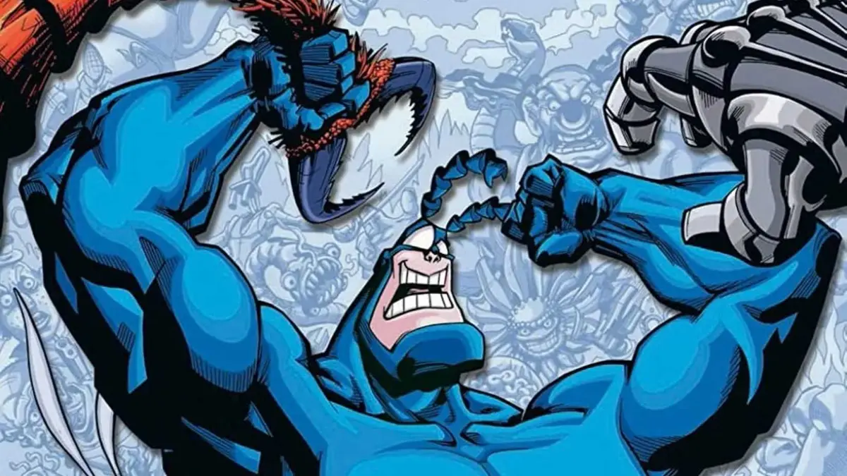 The Tick comics cover header