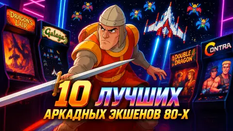 10 лучших аркадных экшенов 80-х: от Galaga до Contra